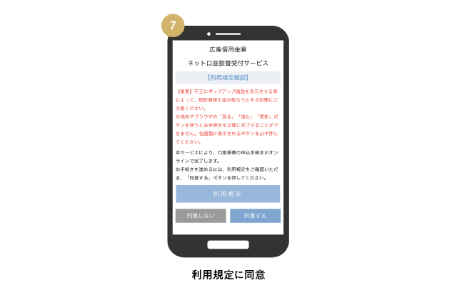 利用規定に同意
