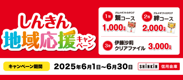 しんきん地域応援キャンペーン
