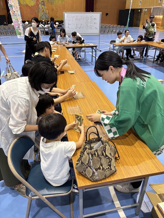 【観音支店】‟お仕事体験＆和太鼓演奏会”を開催しました