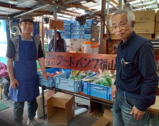 株式会社ふたば様がフードバンク福山へ寄贈しました。