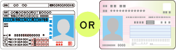 運転免許証かマイナンバーカード